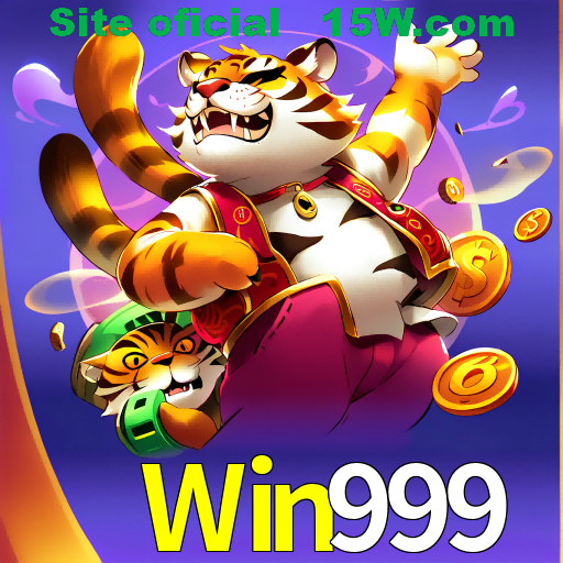 Imagem promocional da Win999 mostrando a plataforma e suas vantagens